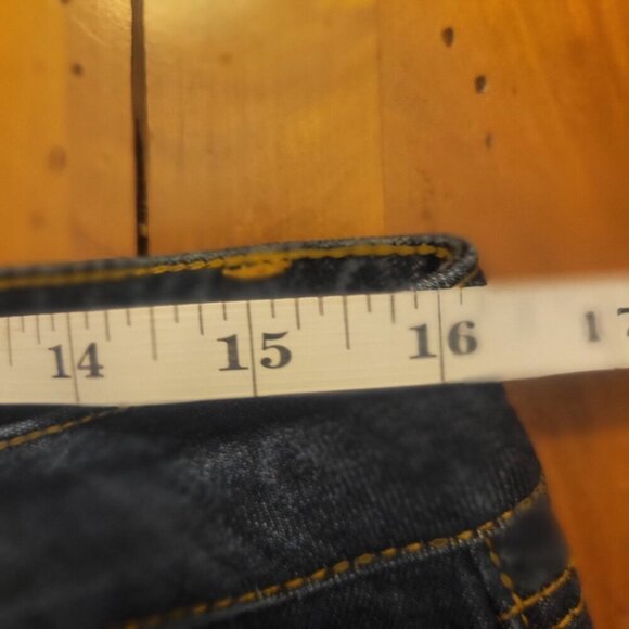 Like New! CAbi Slim Boyfriend Distressed Blue Jean - Size 8 - Picture 11 of 13